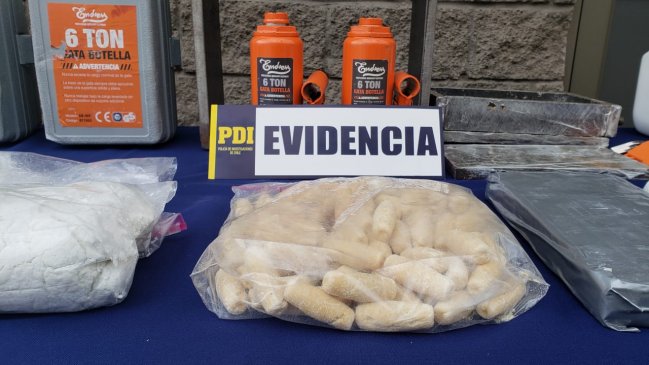 PDI desbarató banda de narcotráfico que operaba en la Región Metropolitana y O'Higgins
