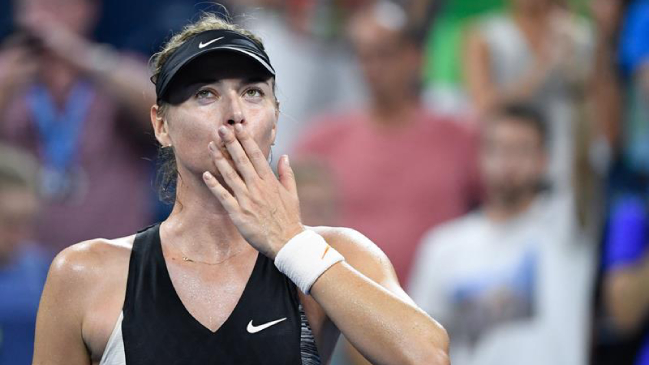 María Sharapova venció a Patty Schnyder por la primera ronda del US Open