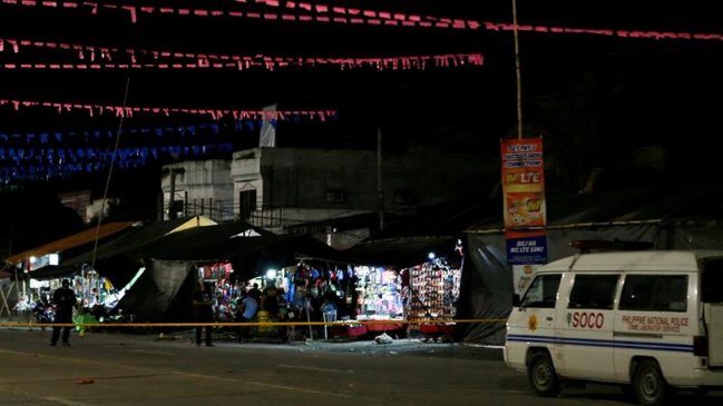 Dos muertos y 37 heridos dejó un atentado bomba al sur de Filipinas
