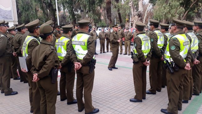 Ronda policial en Atacama concluyó con casi 150 detenidos