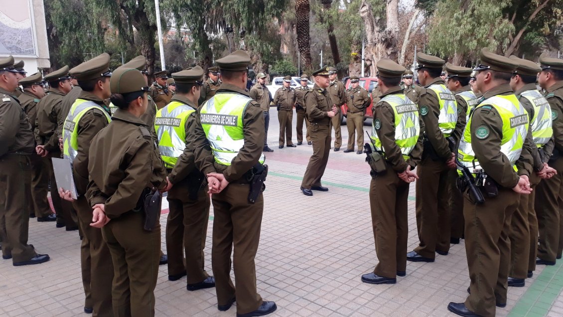 Ronda policial en Atacama concluyó con casi 150 detenidos