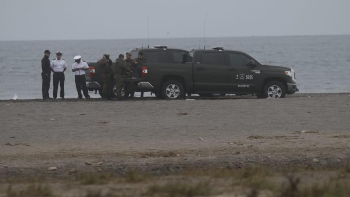 Artefacto explosivo activo apareció en una playa de Arica