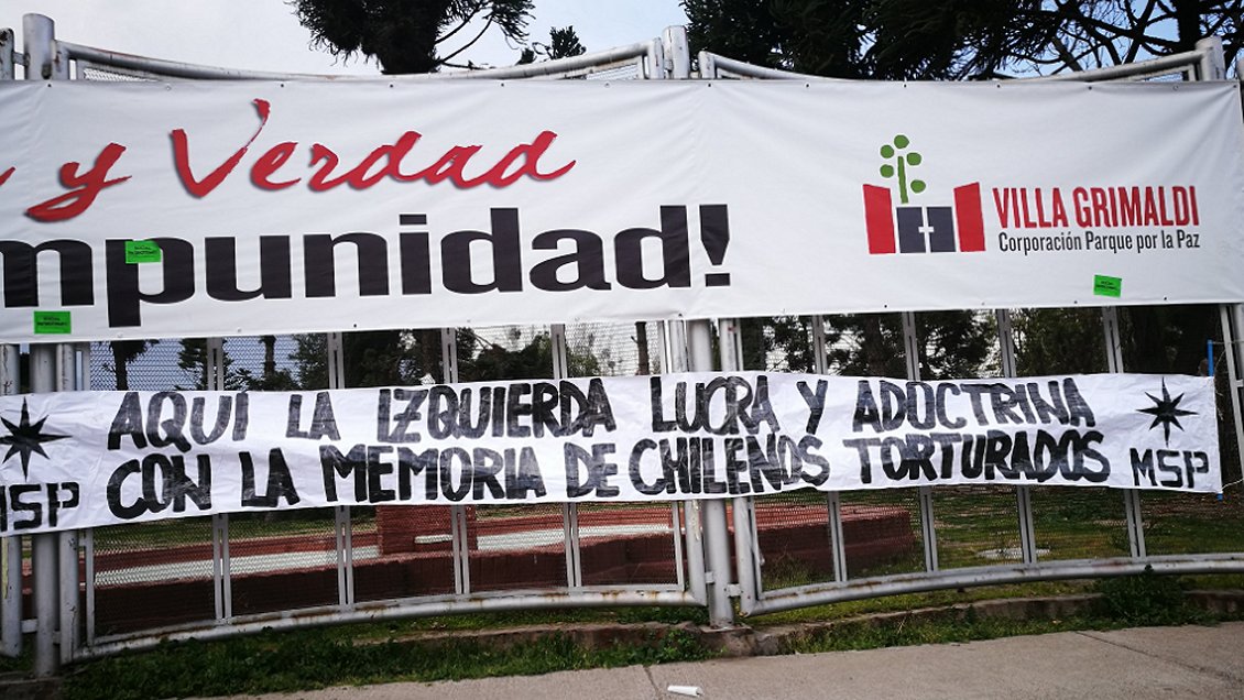 Parque Villa Grimaldi repudia 