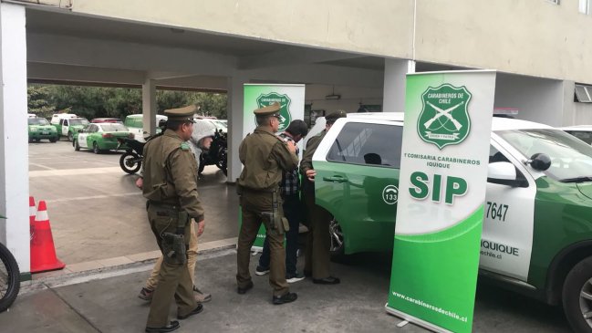 Dos adultos y un menor detenidos en robo frustrado a local en Iquique