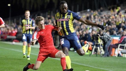 El estreno de Usain Bolt como futbolista profesional en equipo de la liga australiana