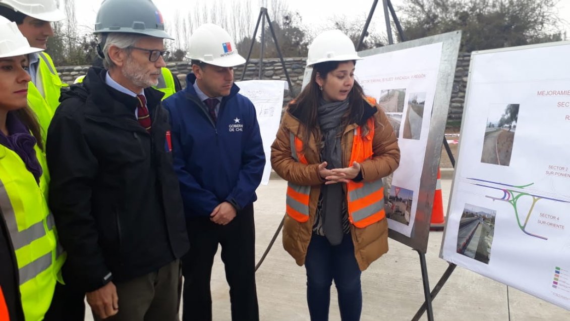 MOP espera que en Navidad esté terminada conexión de la Alameda con Ruta 5 Sur en Rancagua