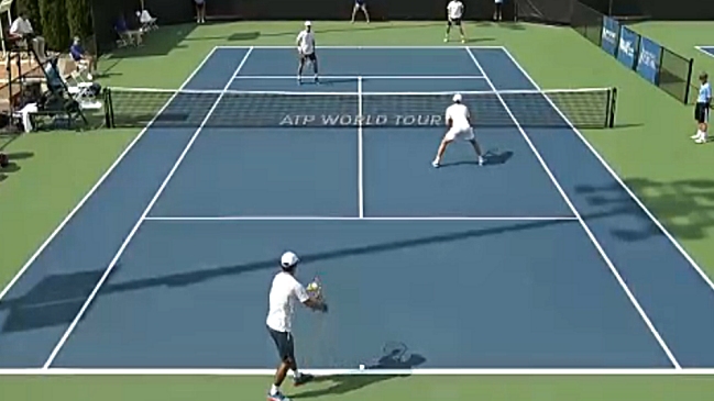 La acción de los chilenos en la segunda ronda del torneo por parejas del US Open