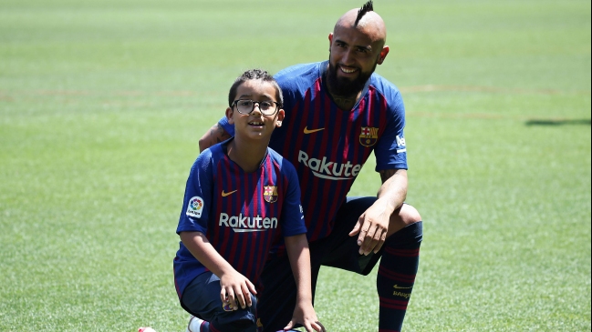 El tierno recuerdo de Arturo Vidal junto a 
