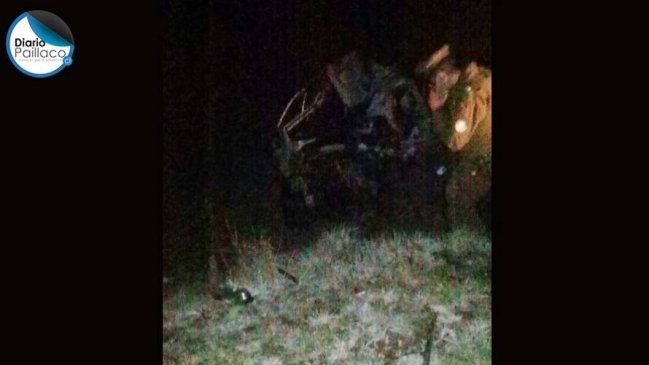 Los Rios: Un fallecido dejó colisión frontal de camión y vehículo menor en Paillaco