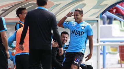 Edwuin Pernía fue el héroe goleador en la victoria de Iquique sobre O'Higgins