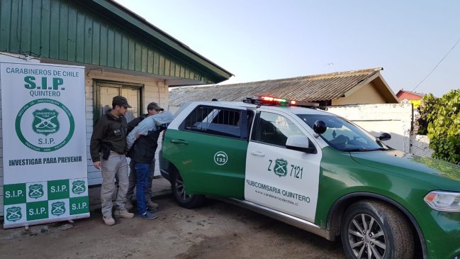 Prisión preventiva para presunto autor de robo con violencia que afectó a distribuidora de gas de Maitencillo