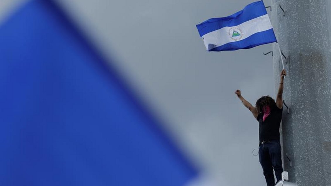 Tiroteo en manifestación contra Ortega dejó un herido en Nicaragua