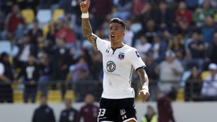 Lucas Barrios se quejó por el horario del partido de Colo Colo