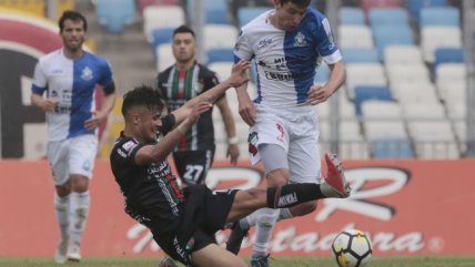 Palestino encadenó siete fechas sin ganar en el torneo al caer con Antofagasta