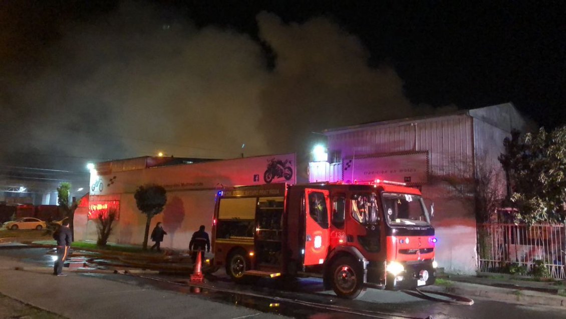 Mujer de 85 años murió en incendio de un cité de Rancagua