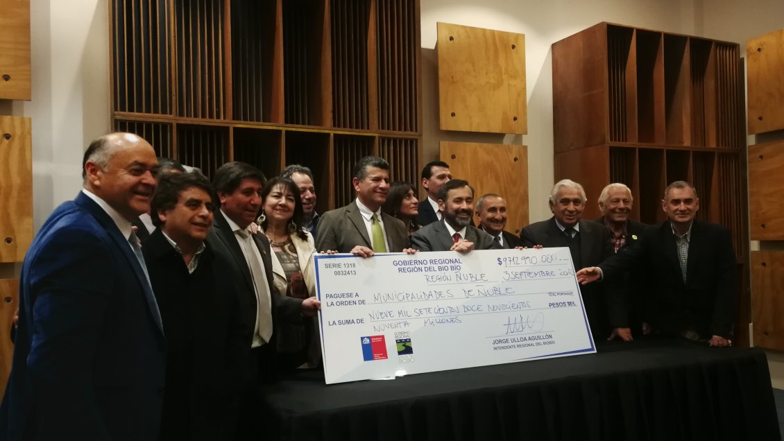 Gobierno Regional del Biobío asigna $9.712 millones de inversión para Ñuble