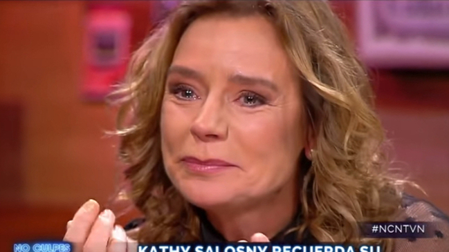 Kathy Salosny se emocionó al recordar a Felipe Camiroaga
