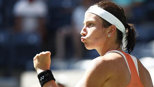 Anastasija Sevastova sorprendió a la campeona Sloane Stephens