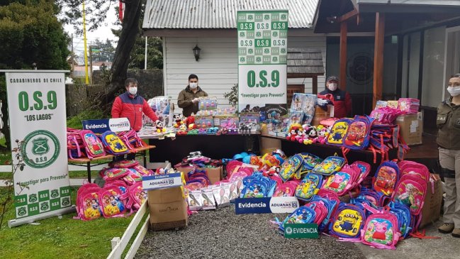 Incautan 10 millones de pesos de mercancía falsificada en importadora china