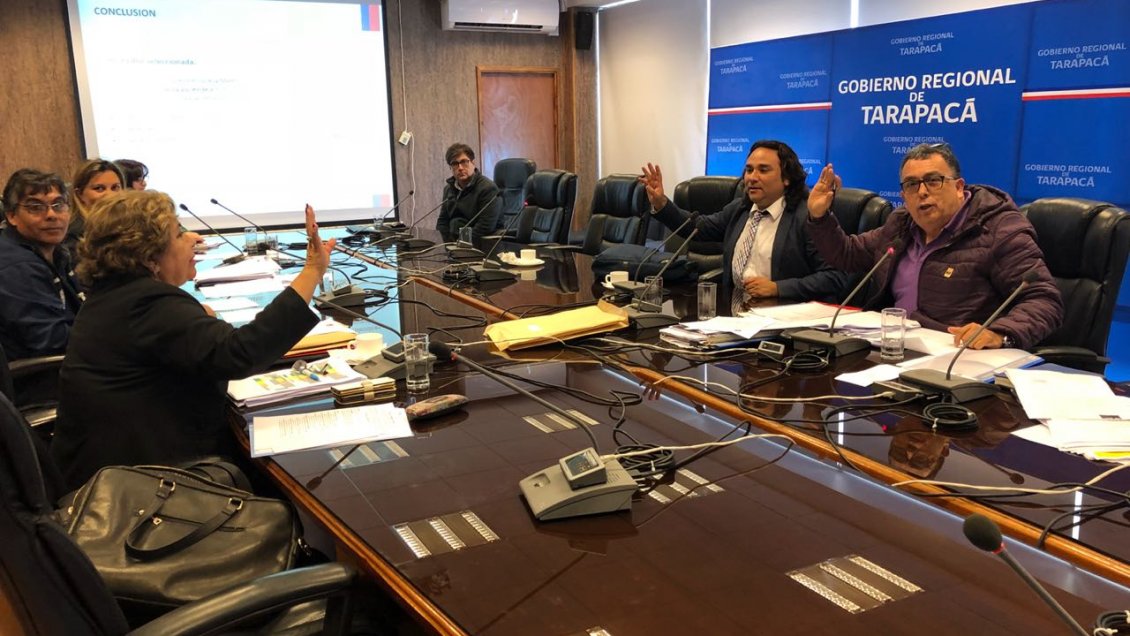 Tarapacá: Reasignación de fondos no pudo ser discutida por falta de quórum