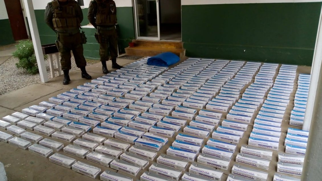 Los Vilos: Incautan 62 mil cigarrillos de procedencia boliviana