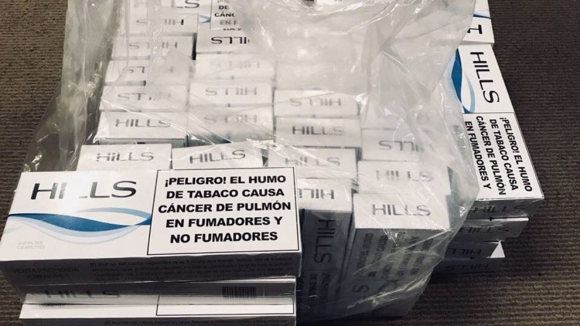 PDI de Valdivia detuvo a sujeto que transportaba 500 cajetillas de cigarros falsificados