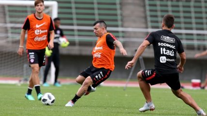 La Roja entrenó en Sapporo con miras al duelo amistoso de este viernes ante Japón