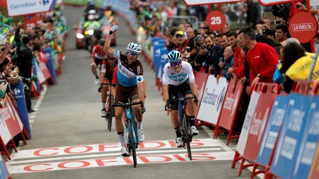  Jesús Herrada se adueñó del liderato de la Vuelta  