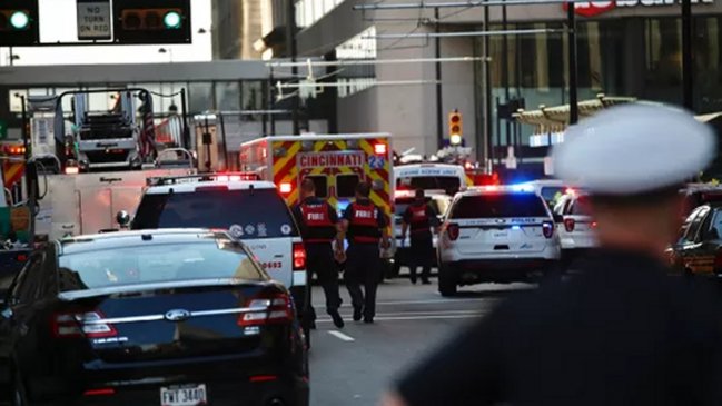 Al menos cuatro muertos dejó un tiroteo en banco de Cincinnati