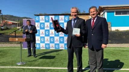   ANFP y autoridades encabezaron inauguración de moderna cancha sintética en San Javier 