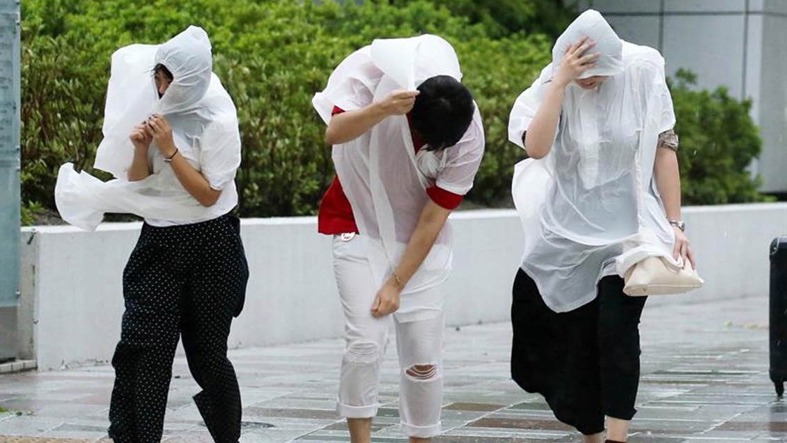 Taiwaneses tuvieron que declararse chinos para ser evacuados del tifón en Japón