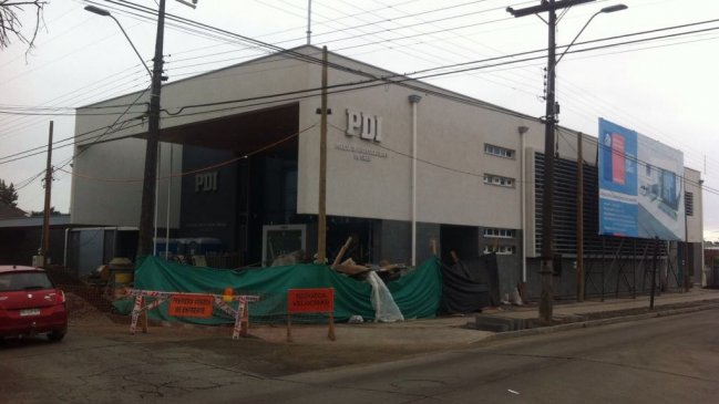 Ñuble: Nuevo cuartel de la PDI en San Carlos presenta 89 por ciento de avance