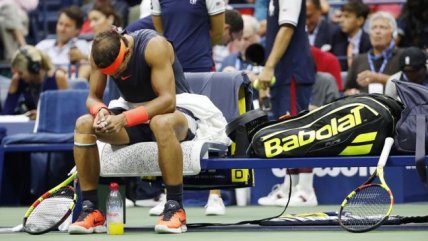   ¡Su rodilla no dio más! Rafael Nadal se retiró ante Del Potro en semifinales del US Open 