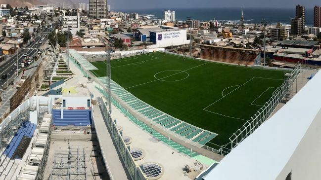 Un 93 por ciento de avance presentan obras del nuevo Complejo Deportivo Escolar de Antofagasta