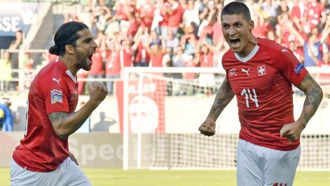 Suiza debutó en la Liga de Naciones con un vendaval de goles sobre Islandia