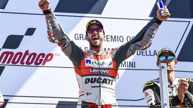  Dovizioso se coronó en el Gran Premio de San Marino  