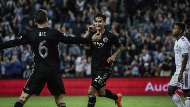 Felipe Gutiérrez le dio la victoria a Sporting Kansas ante Orlando City