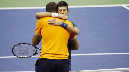  La euforia de Novak Djokovic contrastada con la tristeza de Juan Martín del Potro 