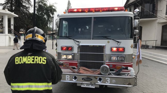 Bomberos de Machalí cuenta con carro que participó en emergencia tras ataque a las Torres Gemelas