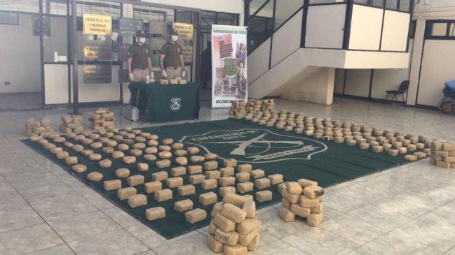 Prisión preventiva a imputados de ingresar 298 kilos de pasta base