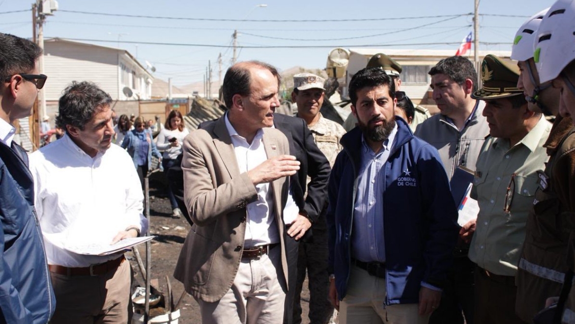 Gobierno tras incendio en toma de Calama: 
