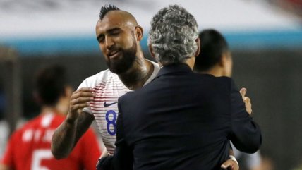 Rueda: Arturo Vidal fue extraordinario pese a que corríamos riesgos por su amor a la selección
