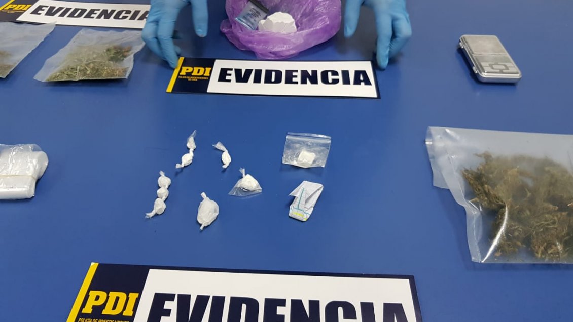 Detienen a seis personas por microtráfico de drogas en Malloa