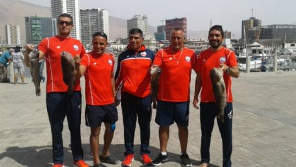 Chile consiguió el tercer lugar en el Mundial de Pesca Submarina en Portugal