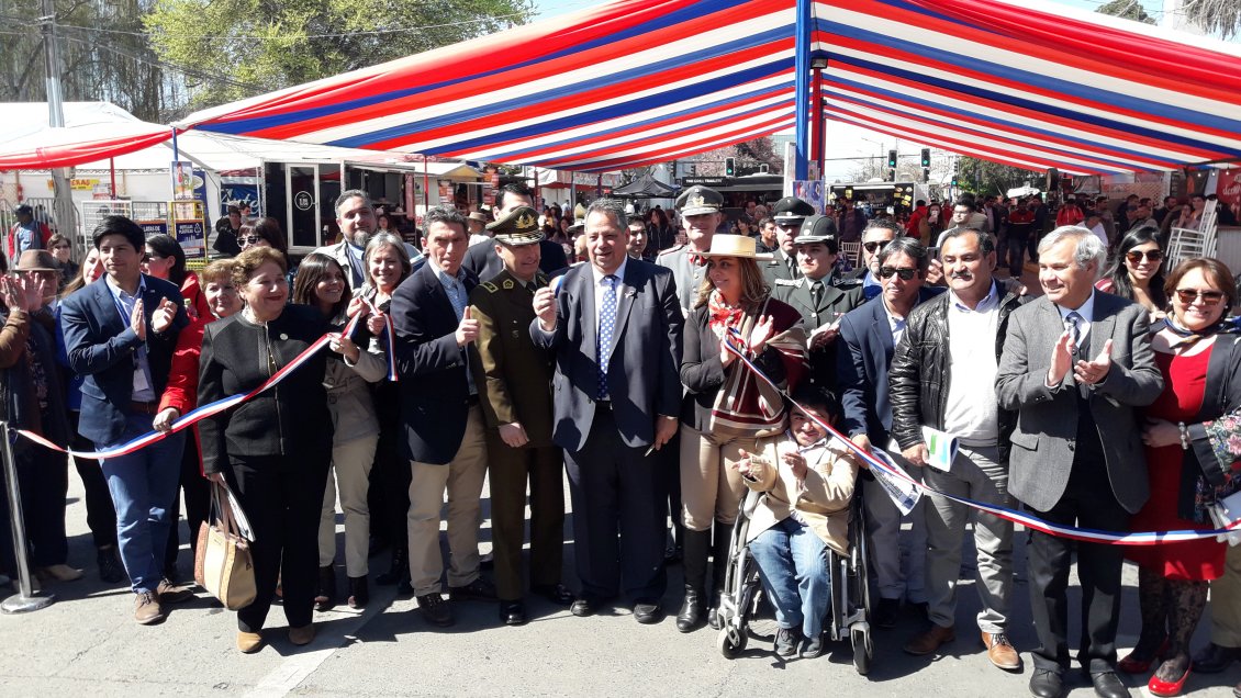 Chillán inició su agenda diciochera con la 