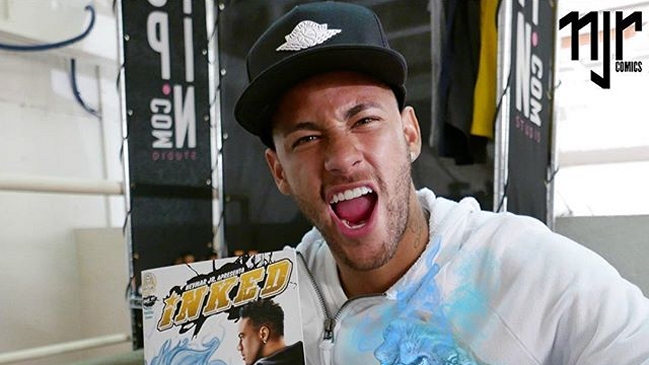  Neymar lanzó su propia línea de cómics que él mismo protagoniza  