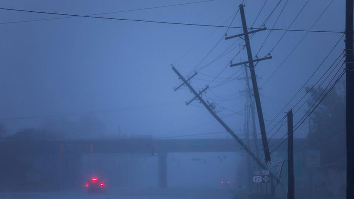 EE.UU.: Huracán Florence deja al menos cinco muertos en su paso por Carolina del Norte