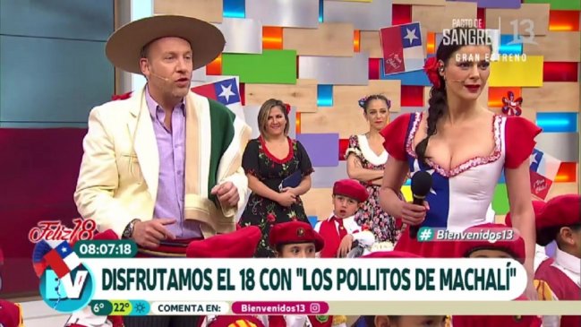 Tonka Tomicic dividió a redes sociales por su escotado atuendo de huasa