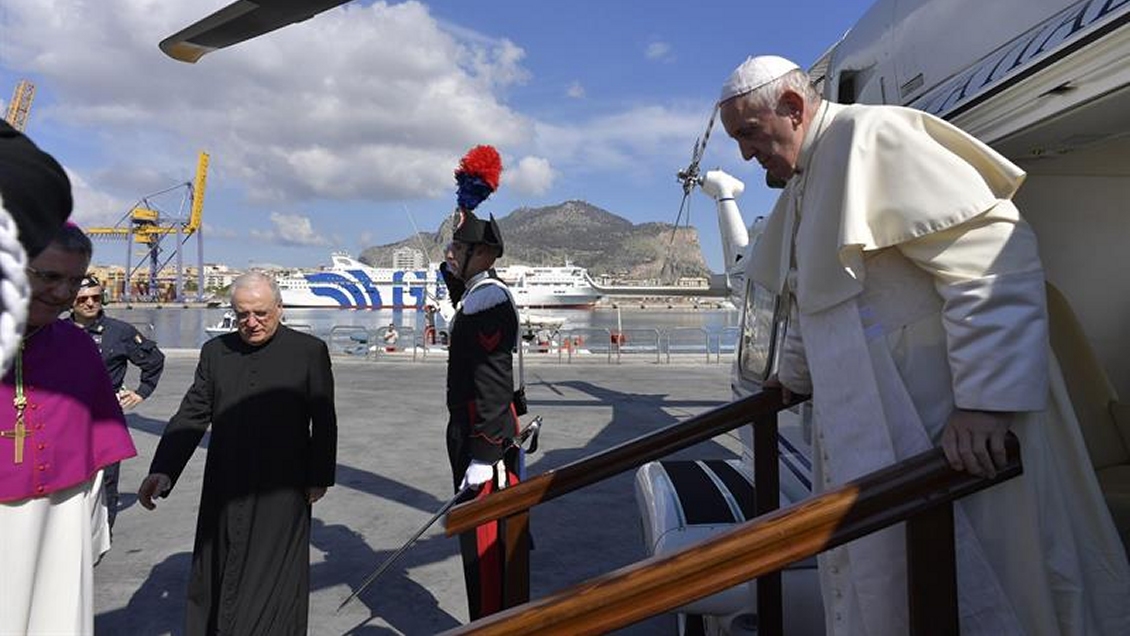 Papa Francisco afirmó en Sicilia que 