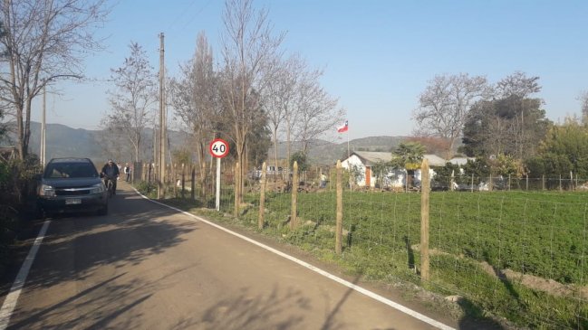 Culminan obras de pavimentación en tres caminos básicos de Peralillo